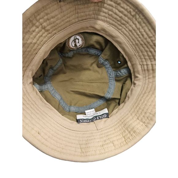Golf Classics Olive Green Bucket Hat OS Adult - Picture 3 of 6
